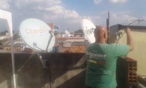Instalação de antena digital  no Braz